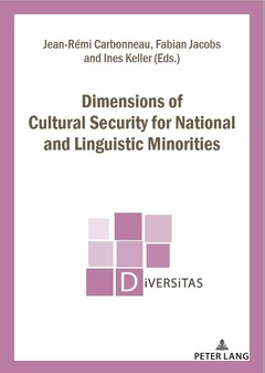 Cover von  Dimensions of Cultural Security for National and Linguistic Minorities 