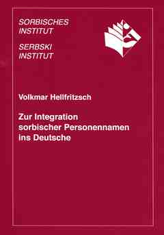 Cover von  Zur Integration sorbischer Personennamen ins Deutsche 