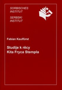 Cover von Studije k rěcy Kita Fryca Stempla German