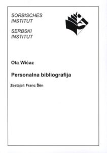 Cover von Bibliografija Oty Wićaza German