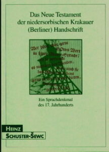Cover von Das Neue Testament der niedersorbischen Krakauer (Berliner) Handschrift němsce