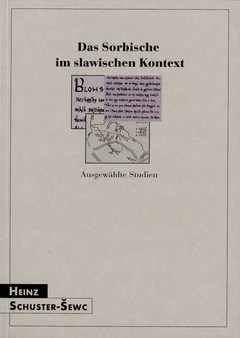 Cover von  Das Sorbische im slawischen Kontext Ausgewählte Studien