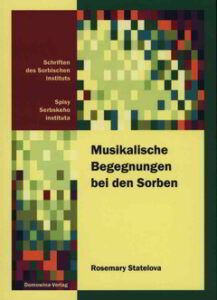 Cover von Musikalische Begegnungen bei den Sorben German