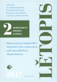 Cover von  Lětopis Zeitschrift für sorbische Sprache, Geschichte und Kultur
Gesamtband 64