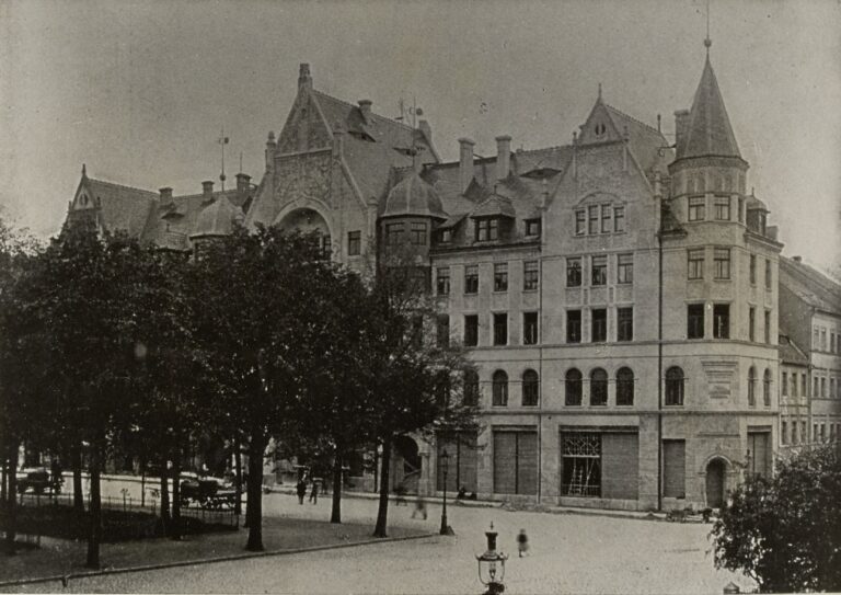 Das 1904 in Bautzen eröffnete ‚Wendische Haus‘.