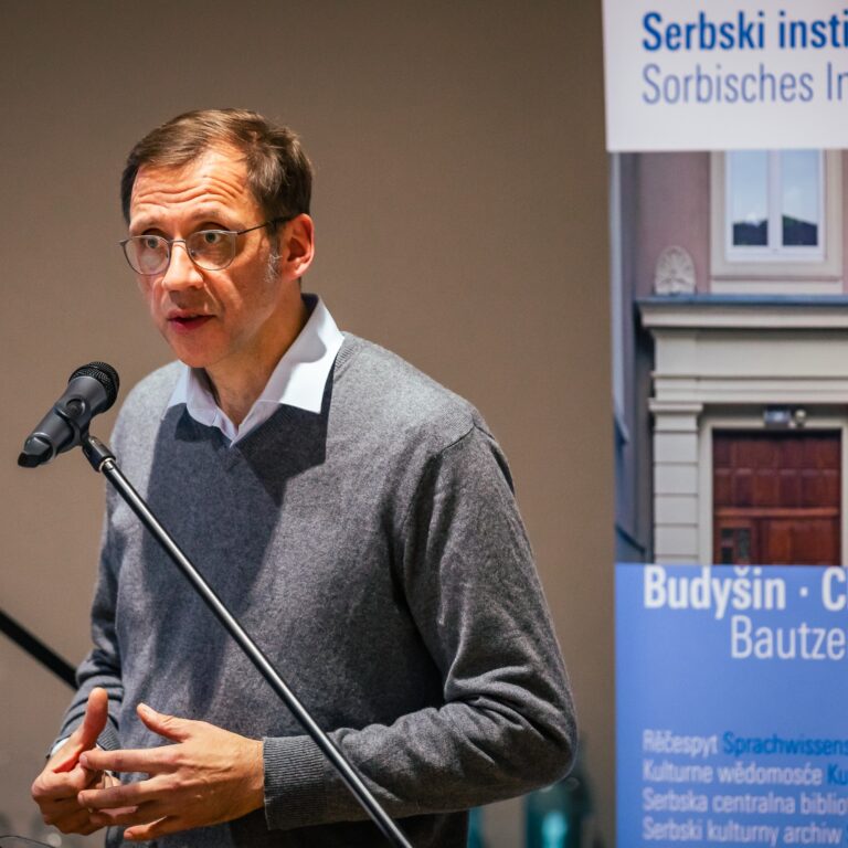 Wito Bejmak, Institutny dźeń 2021 © Serbski institut/Gernot Menzel