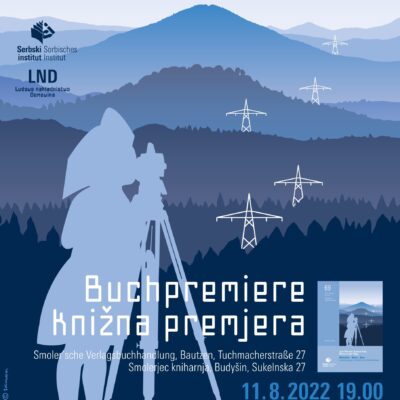 Plakat zur Buchpremiere © Serbski institut (2022)
