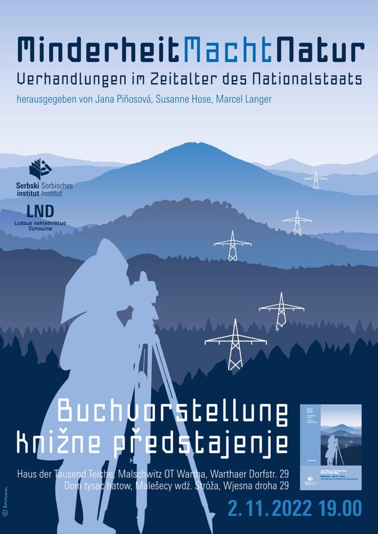 Plakat zur Buchvorstellung am 2. November im Haus der Tausend Teiche in Wartha