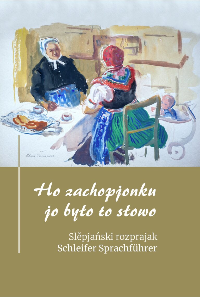 Cover von  Ho zachopjonku jo było to słowo Slěpjański rozprajak – Schleifer Sprachführer