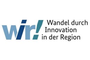 Logo WIR - Wandel durch Innovation in der Region - Förderlinie des Bundesministeriums für Bildung und Forschung