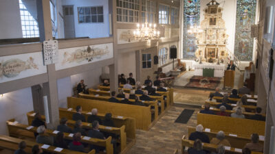 Verleihung des Zejler-Preises 2022 an Wito Böhmak in der Lohsaer Kirche, am 19. Oktober 2022 © Matthias Bulang