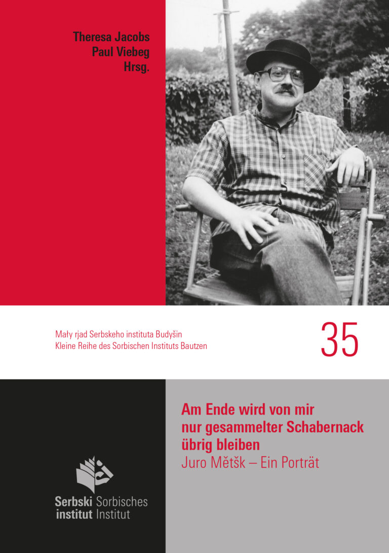 Cover von Heft 35 der Kleinen Reihe des Sorbischen Instituts