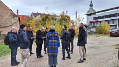 Der Wissenschaftliche Beirat besichtigt das Lauenareal