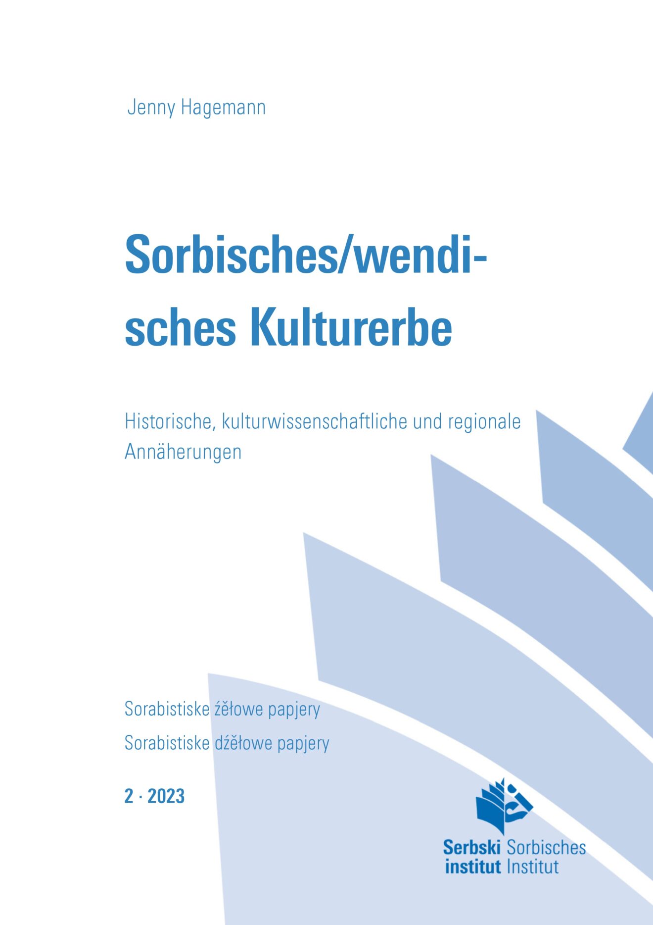 Titelblatt: Sorbisches/Wendisches Kulturerbe (Jenny Hagemann)