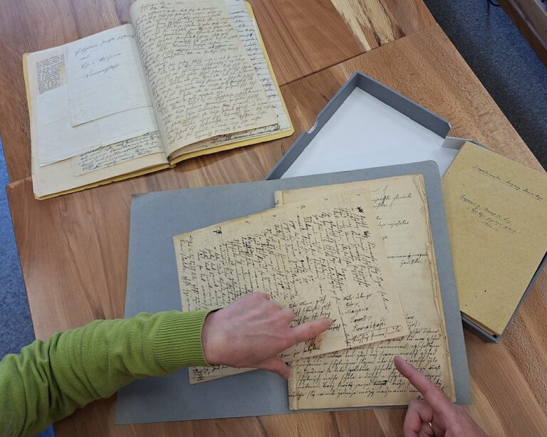 Neuzugang: Erhaltene Handschrift vor Nachlass von Marjana Domaškojc