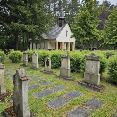 Friedhof in Rohne © Sorbisches Institut / Stephanie Bierholdt
