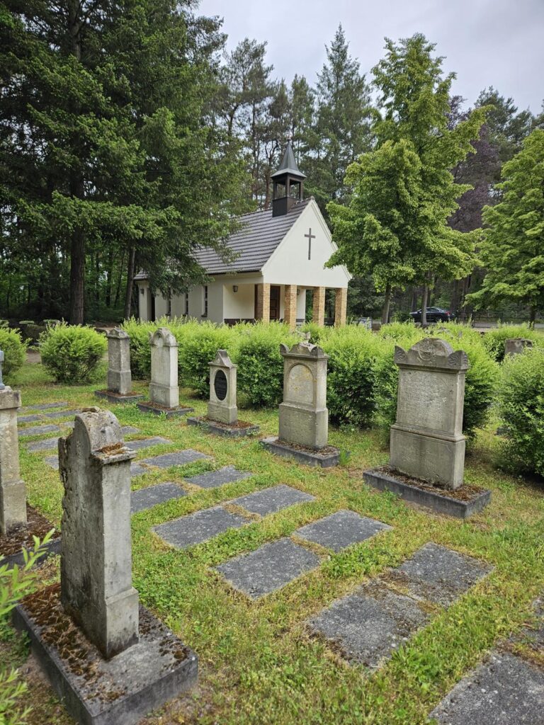 Friedhof in Rohne © Sorbisches Institut / Stephanie Bierholdt