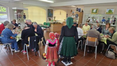Ostereier verzieren im Sorbischen Kulturzentrum Schleife © Sorbisches Institut / Stephanie Bierholdt (2025)