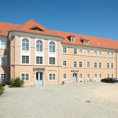 Fassade des Sorbischen Museums Bautzen, Blick vom Burghof © Marko Kubitz FOTOGRAFIE