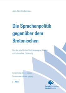 Cover von Zešywk 3: Die Sprachenpolitik gegenüber dem Bretonischen delnjoserbsce