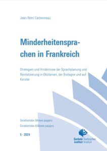 Cover von Zešywk 5: Minderheitensprachen in Frankreich delnjoserbsce