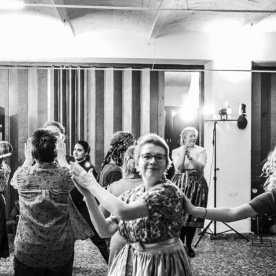 Impression vom sorbischen/wendischen Tanzhaus Lausitz in Cottbus © A. Batke (14.4.2025)