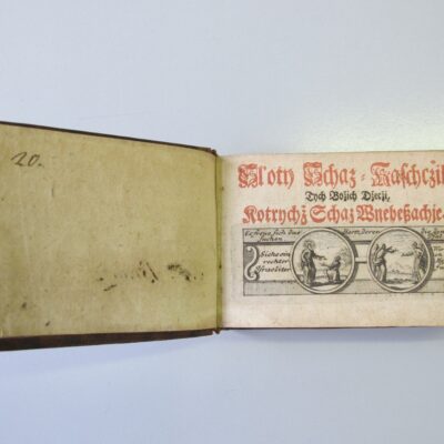 „Das goldene Schatzkästlein“ des sorbischen Schrifttums © Sorbisches Institut / Sorbisches Kulturarchiv