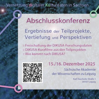 Plakat zur Abschlusskonferenz von DIKUSA