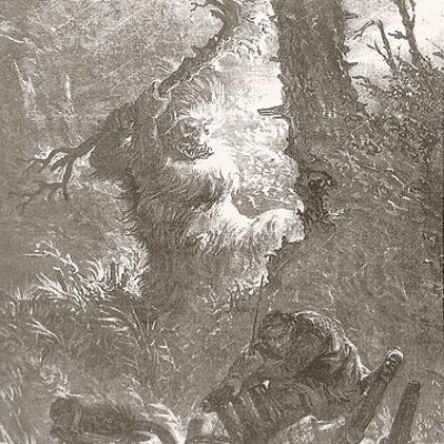 Der Walddämon, Illustration v. Ivan Yizhakevych im Kulturmagazin „Niva“ 22 (1904), © wikimedia commons