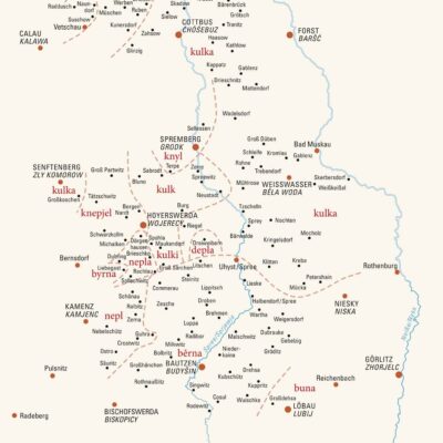 Verbreitung dialektaler Lexik (Kartoffel); Karte: Iris Brankatschk