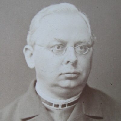 Portret Michała Hórnika (wurězk) © Serbski kulturny archiw