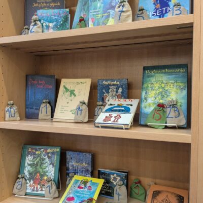 Advent im Lesesaal der Sorbischen Zentralbibliothek © Sorbisches Institut / Anna Mirtschin