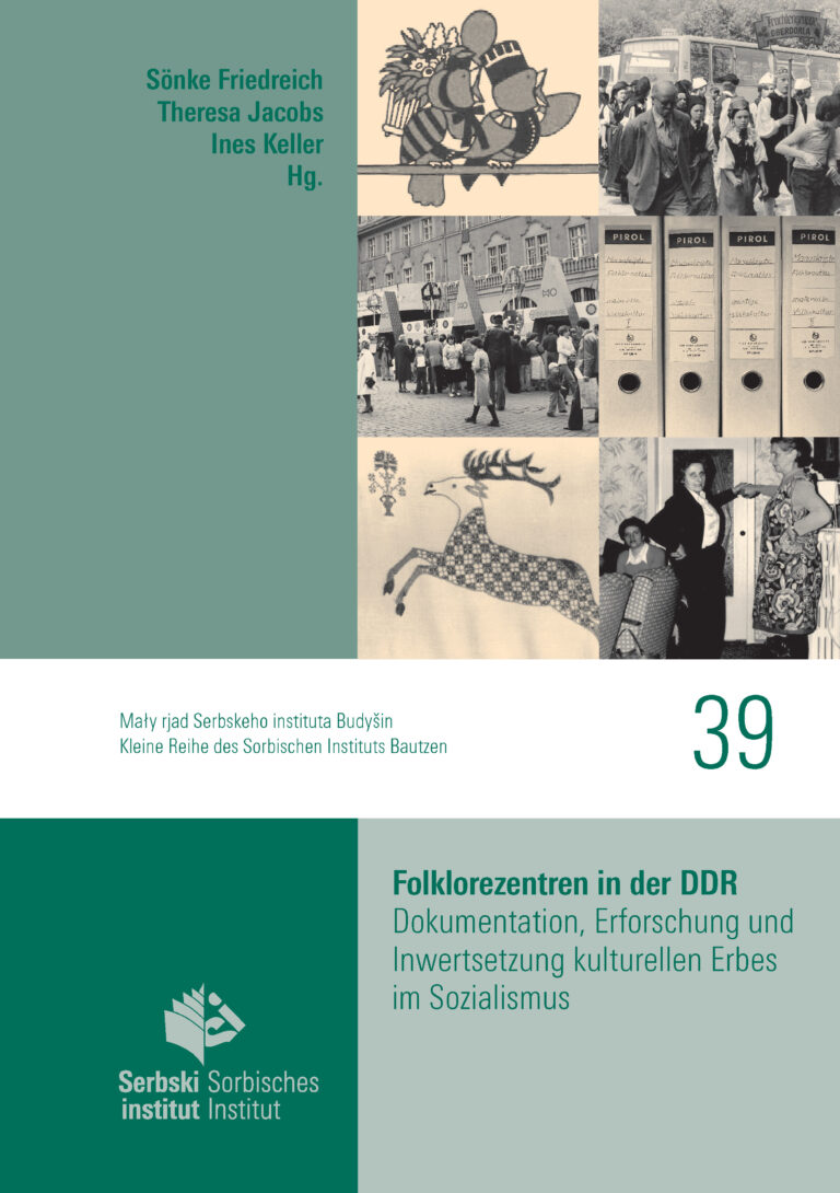 Cover von  Folklorezentren in der DDR Dokumentation, Erforschung und Inwertsetzung kulturellen Erbes im Sozialismus