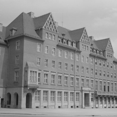 Serbski dom - Haus der Sorben am Postplatz in Bautzen, Bau abgeschlossen im Jahr 1956 © Sorbisches Institut Bautzen / Kurt Heine (1956)