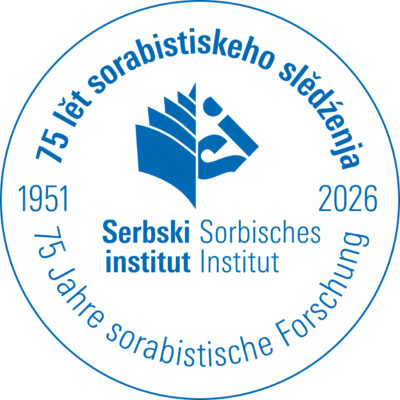 Jubiläumslogo des Sorbischen Instituts für das Jahr 2026