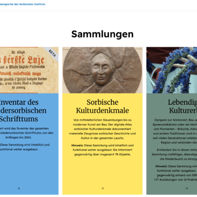 Screenshot SORABICONa - www.sorabicon.de