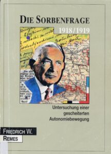 cover Die Sorbenfrage 1918/1919 němsce
