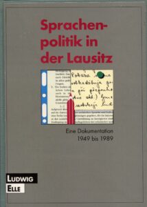 cover Sprachenpolitik in der Lausitz němsce